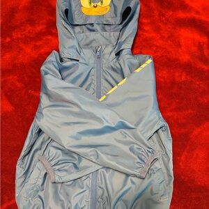 H&M Kids Blue Raincoat with Duck Design